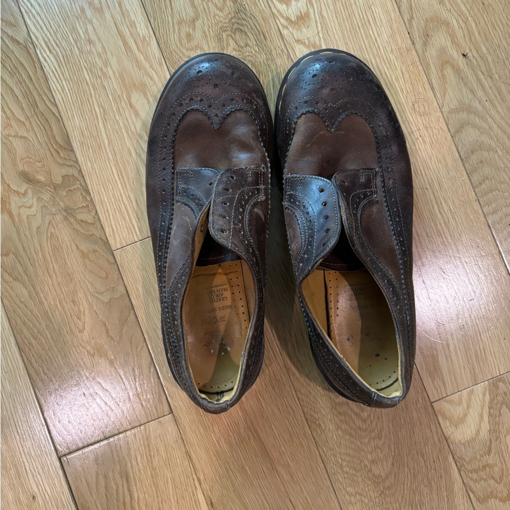Brown Dr. Martens